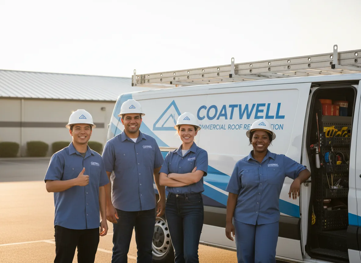Commercial roof coating company in Datto, AR
